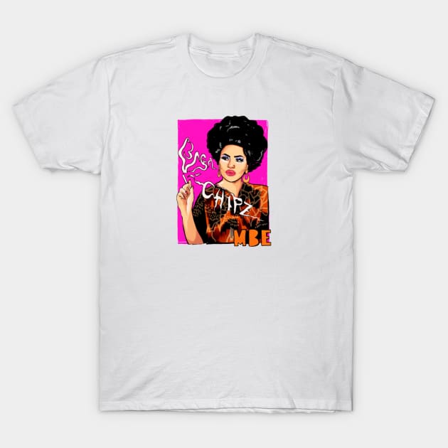 Baga Chipz Merch T-Shirt by arnaagus